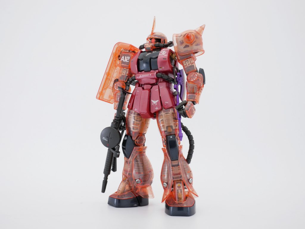 ▲ガワラ立ちで前面から