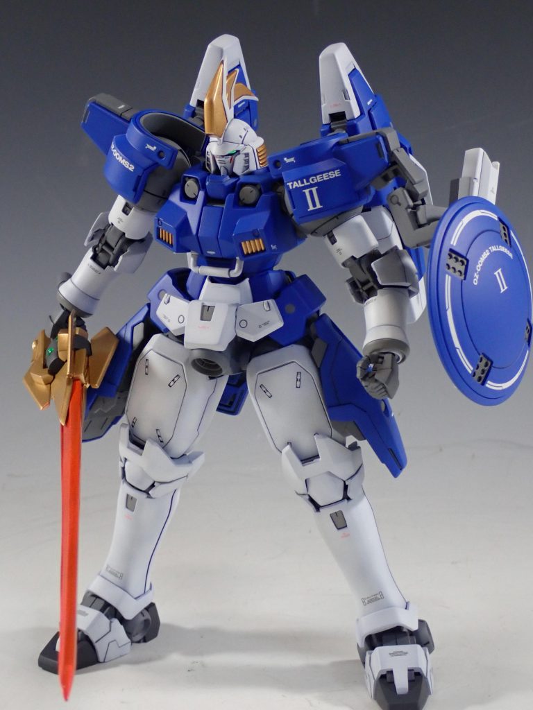 トールギスは重装騎士だと思っているのでこのプロポーションでいいと思います。