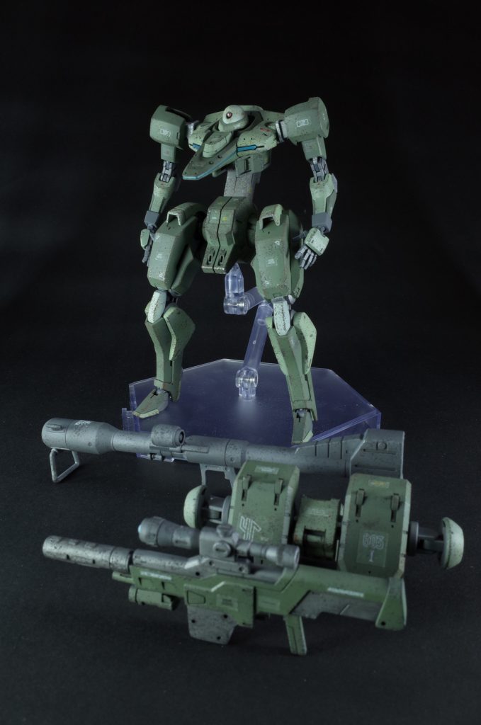 非武装状態
バックパックはジンクスストライカーから拝借
自立は初めからあきらめていました。