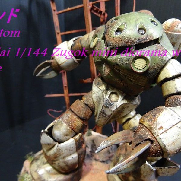 1/144ズゴック改　腐食錆び風