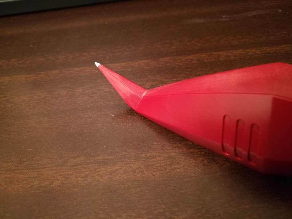 手の込んだ工作はしていませんが、一部シャープ化をして見栄えが良くなるように小細工を入れています。