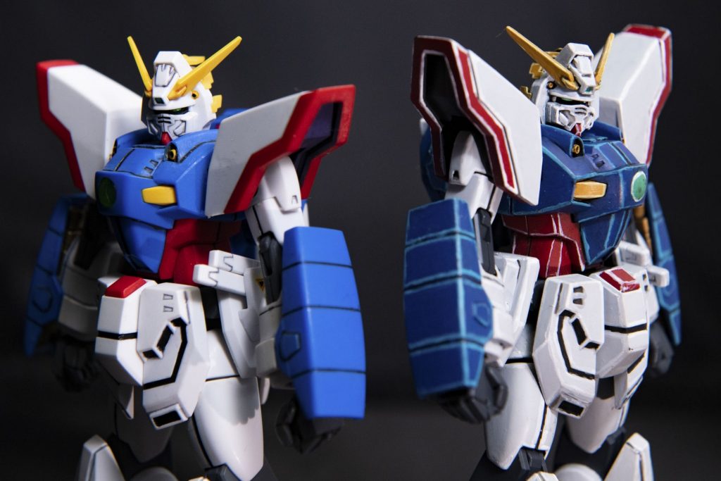 HG シャイニングガンダム–4枚目/制作者：ハブヲ