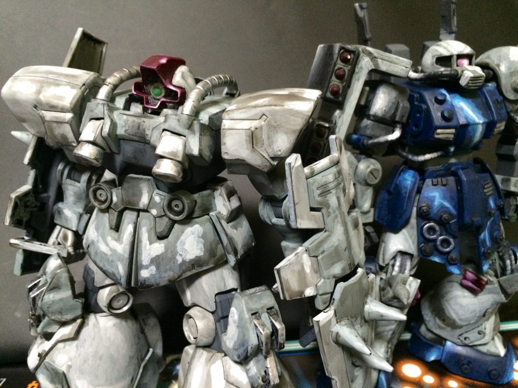 寒冷地部隊的なイメージで…