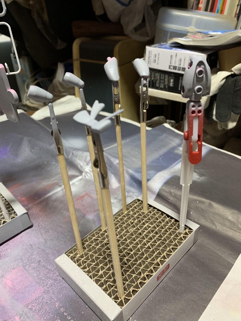 サフを吹いたところ