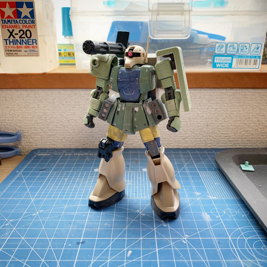 表面処理完了。