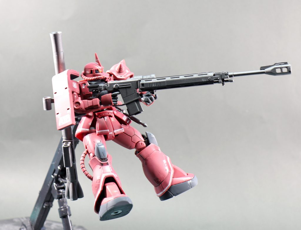 HG シャア専用ザクII–4枚目/制作者：@saki_mori1