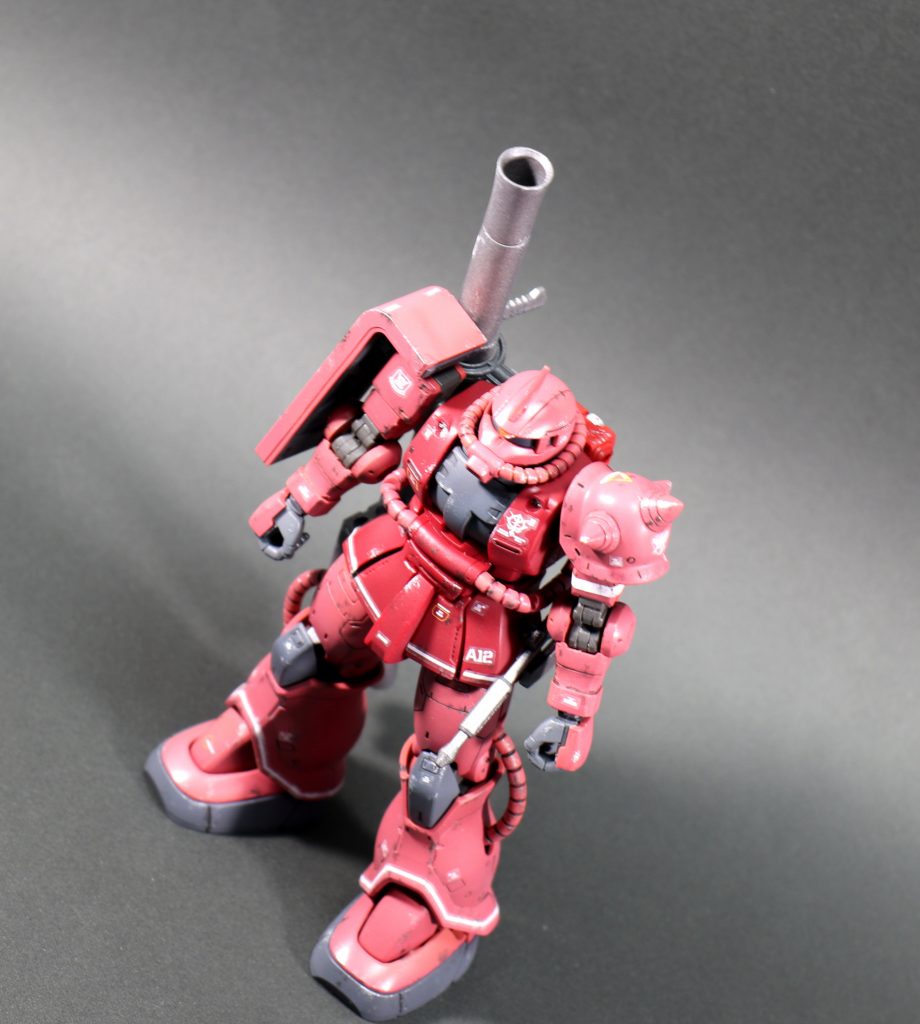 HG シャア専用ザクII–3枚目/制作者：@saki_mori1