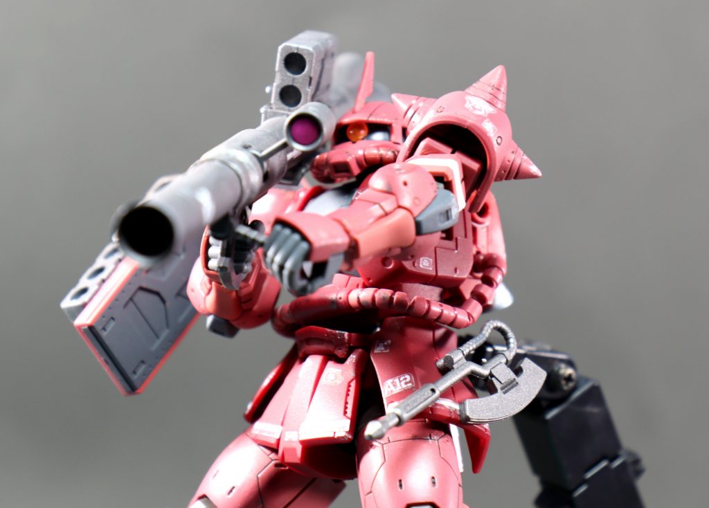 HG シャア専用ザクII–5枚目/制作者：@saki_mori1