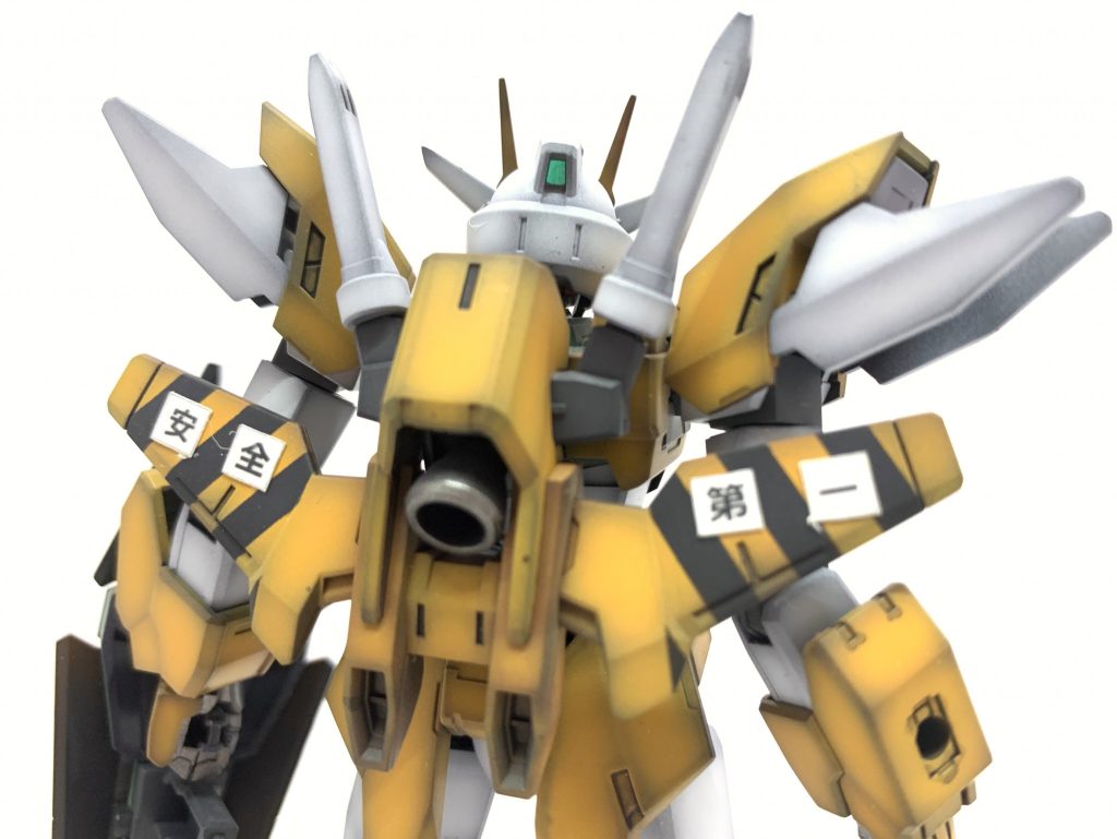 背中に輝く安全第一