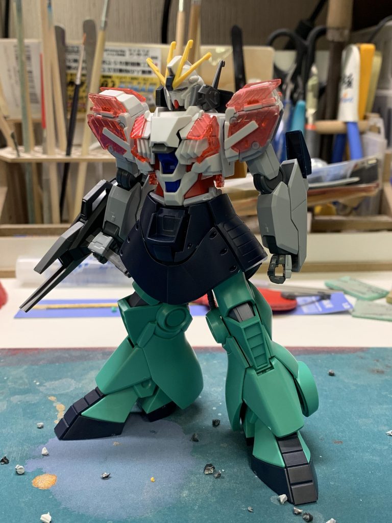 最初期の仮組み段階