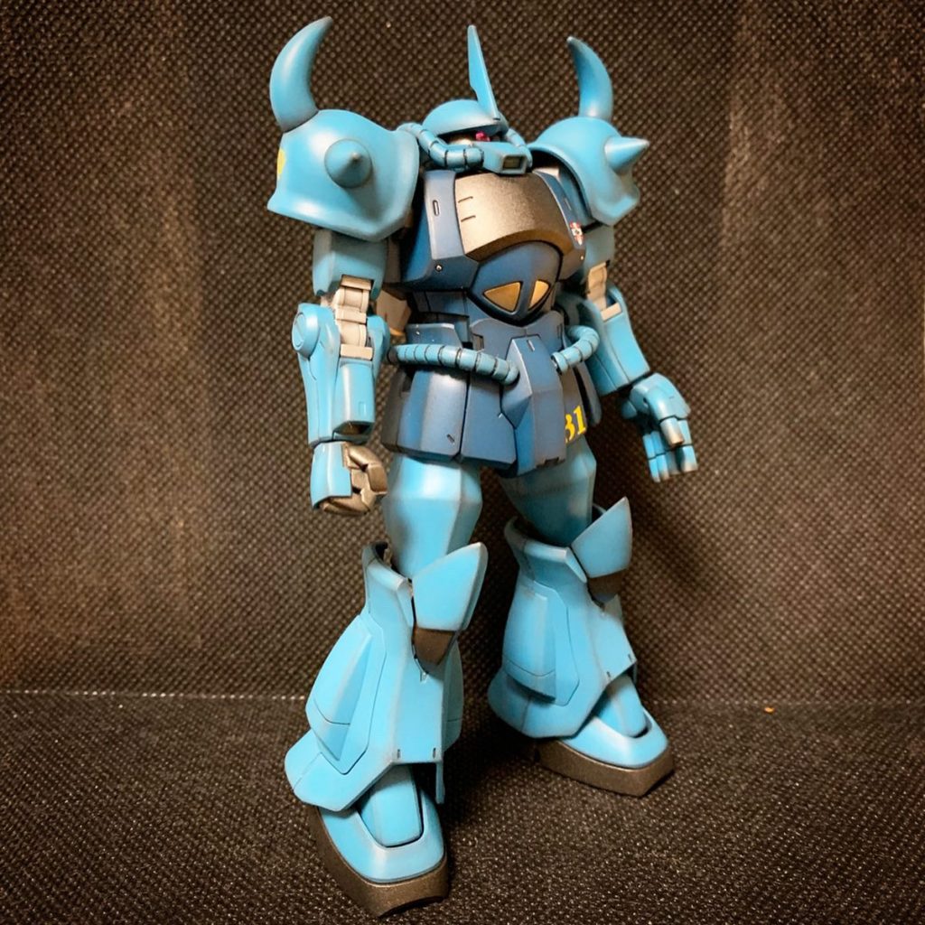 グフ(ランバ・ラル仕様機)–4枚目/制作者：ぴよ