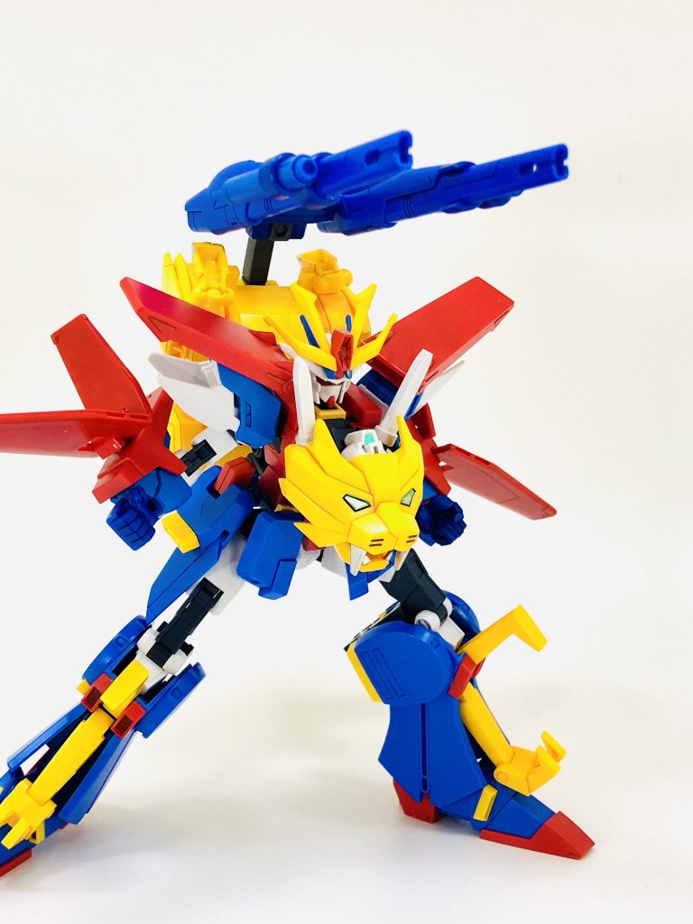 ダブルキャノネード！！
砲身はビルドブースターのキャノンに置き換えてより大型に。