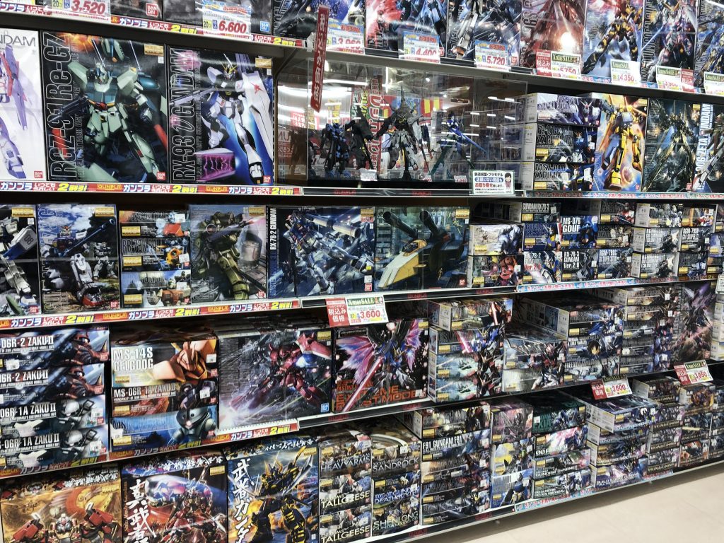 Joshinガンプラ結構置いてアリマスタ