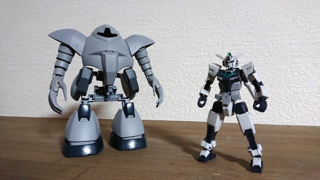 こちらのコアガンダムは普段装備作りをする際のテスターとして使ってるものです。