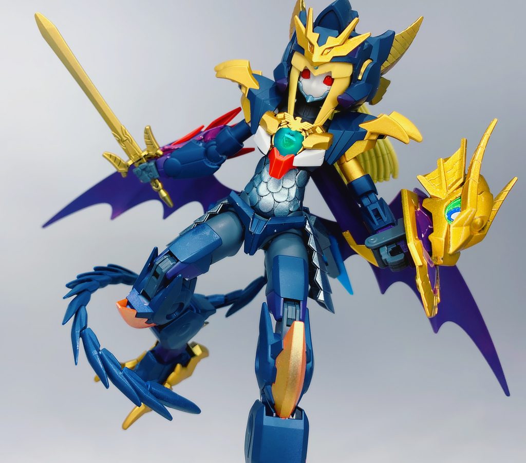 肩が干渉してあまり派手なポージングはできませんw