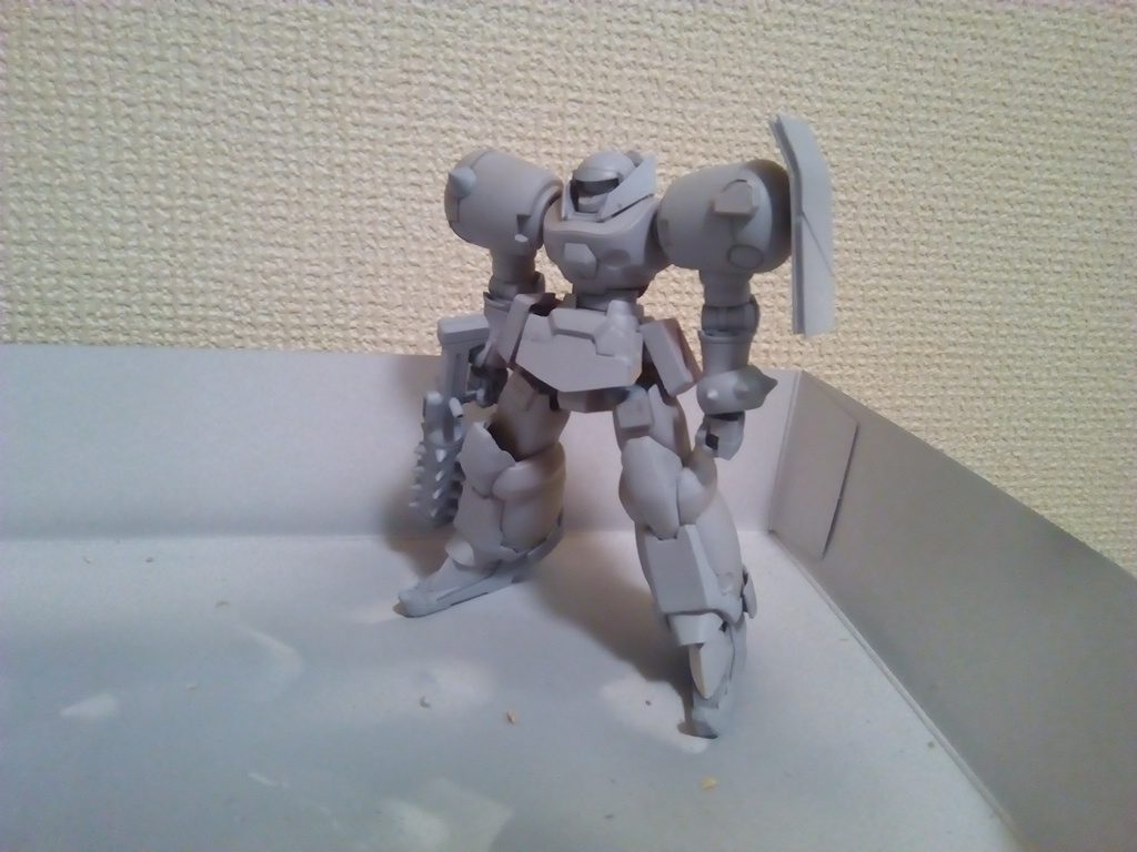 サフ画像。フロントアーマーはこのあと作成し直しています。