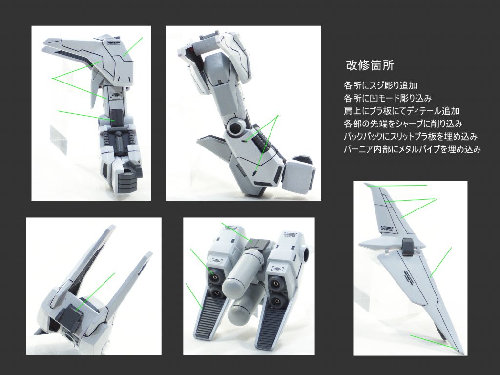 HGUC バウ–3枚目/制作者：gunplacraft
