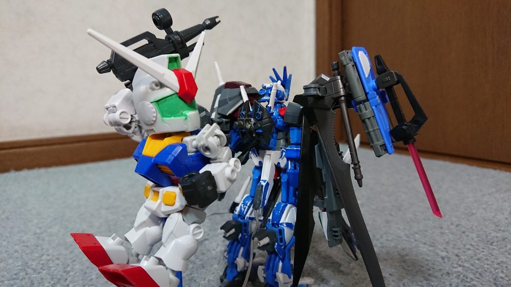 ゼルトナーの背中に装着するときは若干の変形をします