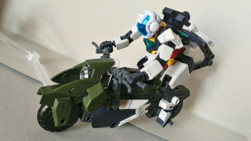 キットままだと前傾姿勢はこれくらいが限界