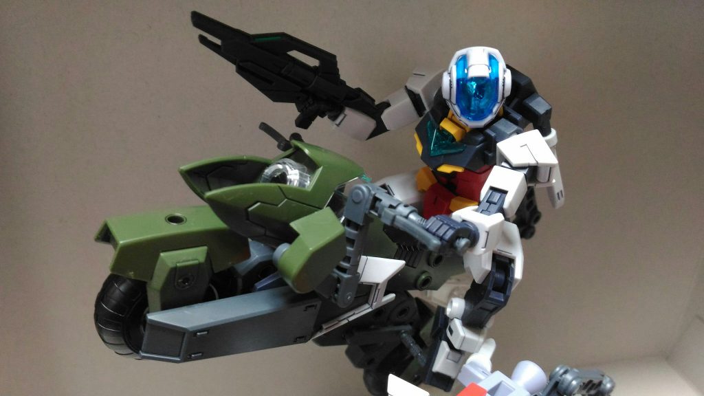 1号ビルダーズパーツでアップグレード
あくまでもシンプルに。