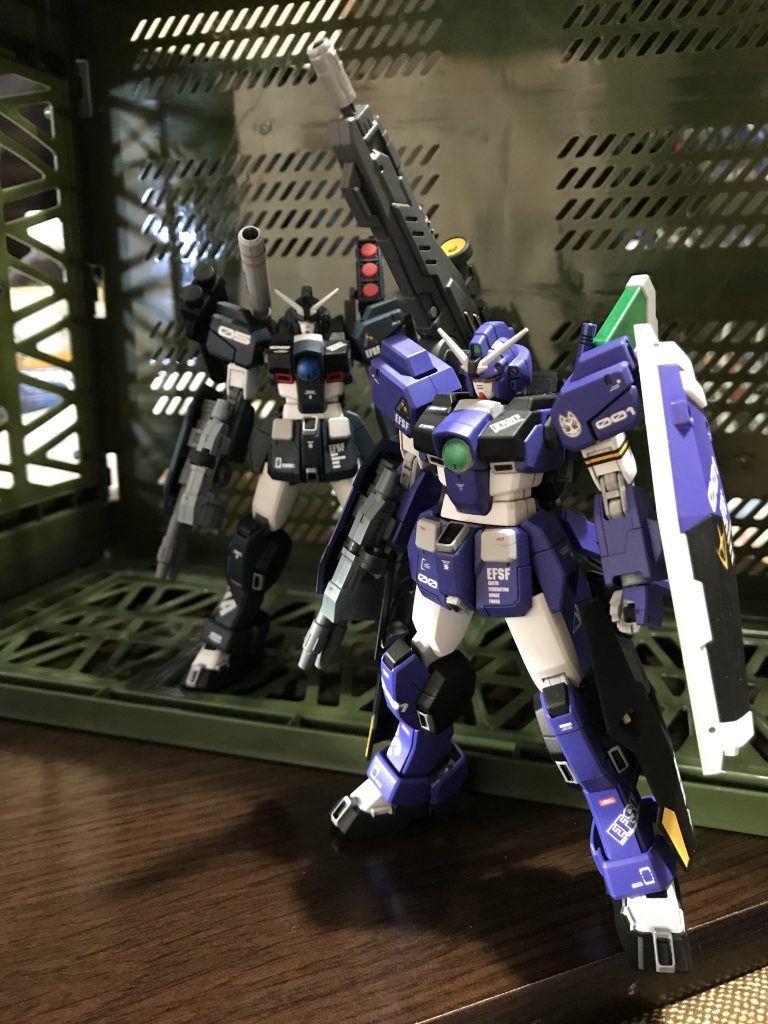 ガンダムレオパルドMk-Ⅱ 
typeFと一緒に👍