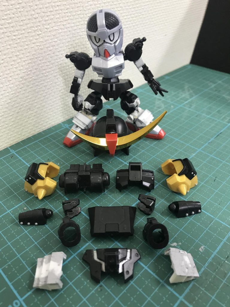 パーツ外してどうするか。