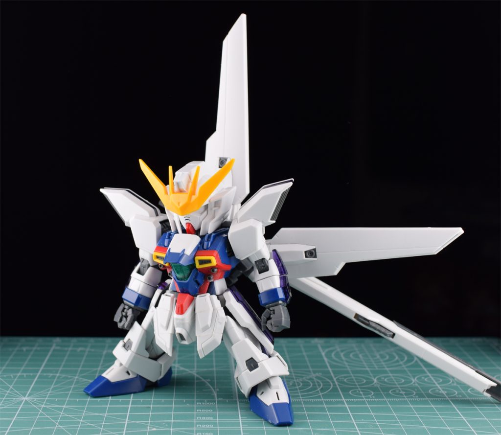 足がついた初期段階
足の位置が外すぎたり腕がまだ長く細かったりします