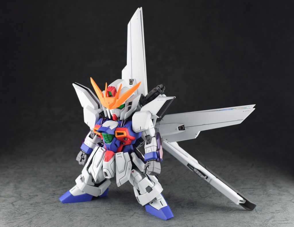 膝まわりと頭部以外はMG
最終的にパーツそのまま使っているのは足首くらいです