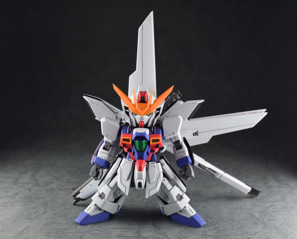 普段の調整よりは若干頭身高め
リフレクターのサイズとアンクルアーマーの構成の関係で割とギリギリです