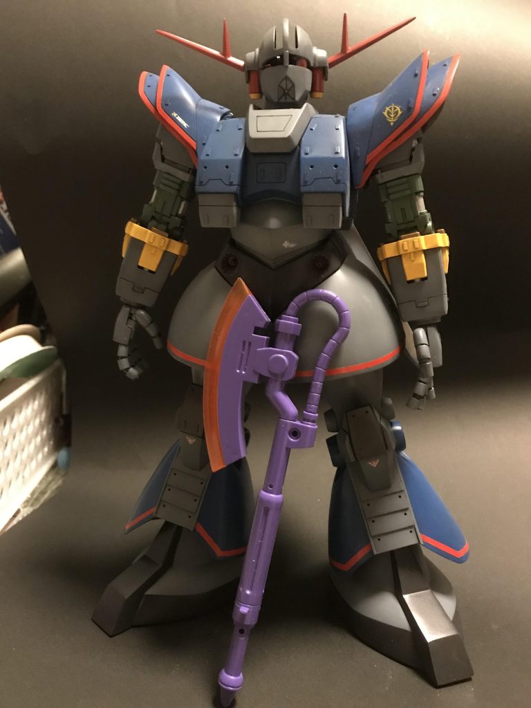 こんな感じでPGのヒートホークが小さく見えます。