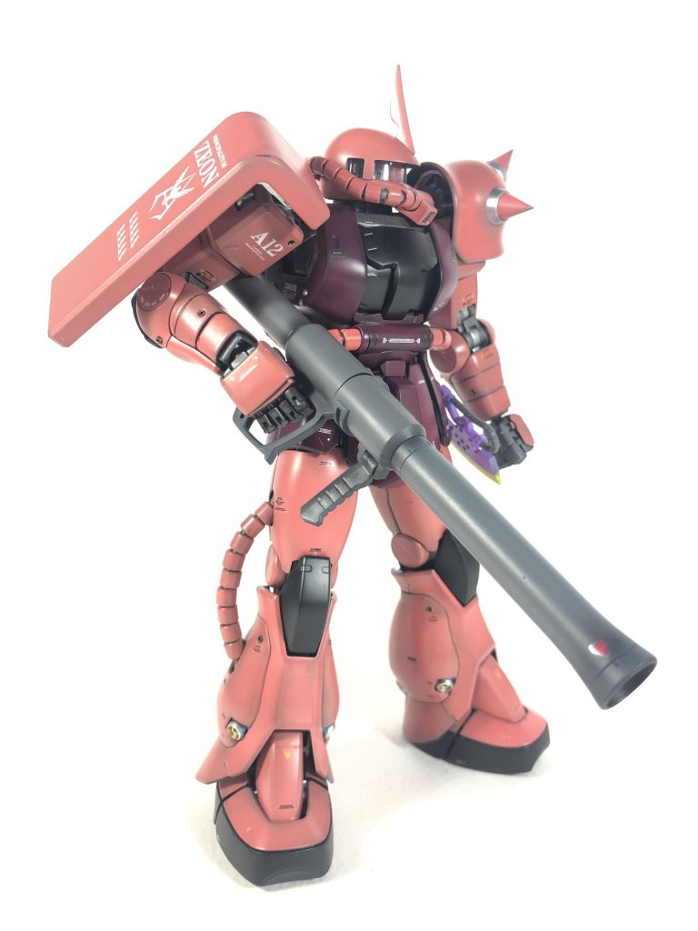 シャア専用ザク MG VER2.0 30周年クリアーパーツ使用–2枚目/制作者：@HIRAMASAZAN