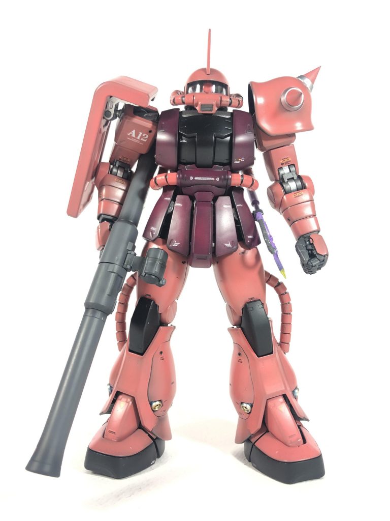 シャア専用ザク MG VER2.0 30周年クリアーパーツ使用–3枚目/制作者：@HIRAMASAZAN