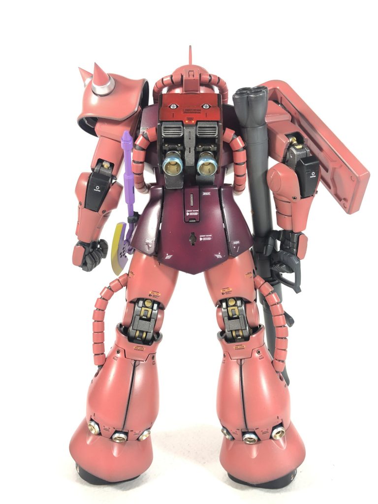 シャア専用ザク MG VER2.0 30周年クリアーパーツ使用–4枚目/制作者：@HIRAMASAZAN