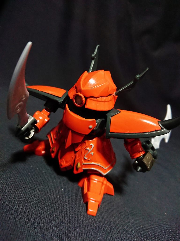 韓信は元項羽の配下で、後に劉邦に仕え漢の三傑と呼ばれ、そして｢国士無双｣や｢背水の陣｣の名句の元となった将です。
名付けのフィルとムットゥー自体が最終的にギンガナム隊と戦ったのに合わせ、項羽→劉邦(漢軍)へ就いた韓信の配役となりましたが、∀機体はあまり数も多くないのでムットゥーらしからぬ配役になってしまいましたw