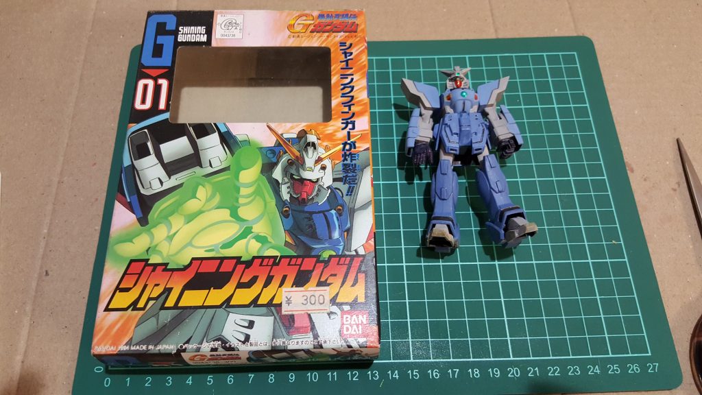 カッティングマットの目盛りで何枚ゲタを仕込むか決めて…