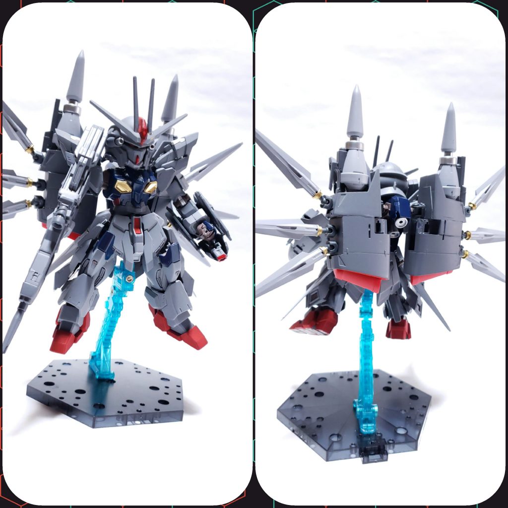 フロント&バック
カラーはプロヴィデンスっぽくグレーの本体色を採用!