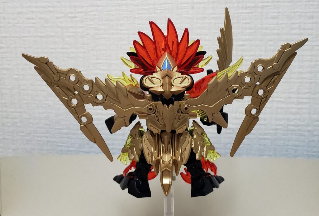 背面
骸ノ神器がデカいです。