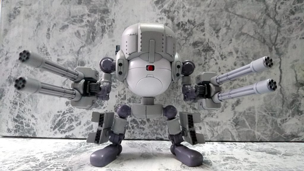 追加武装①
ビームキャノン
ダブルガトリングガン×2
脚部 ホーミングミサイル×2
長年 眠っていた
ヘビーアームズカスタムとサーペントカスタムの武装を使用しました
ビームキャノンはビームハンドガンに装着して使用
ホーミングミサイルは脚部に装着できるように加工しました