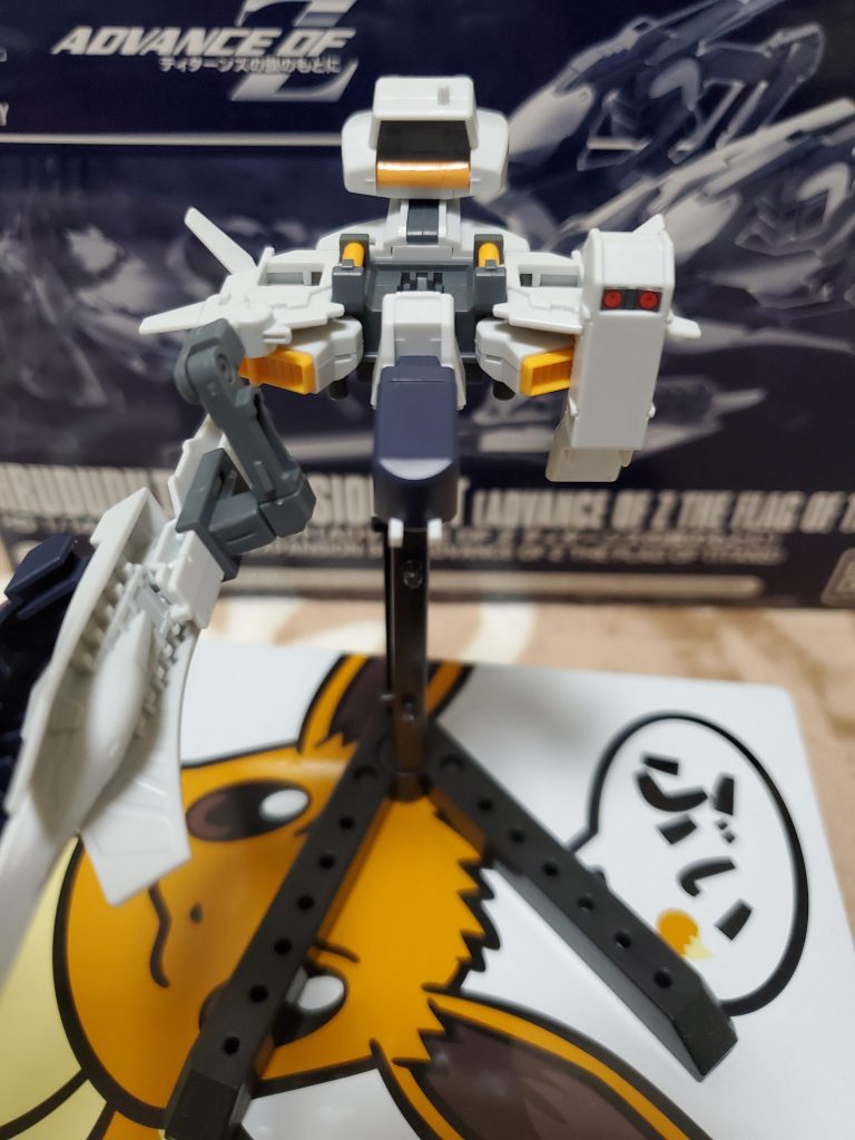 プリムローズは前からみたらヘイズル・アウスラのコアファイターってわかりますね！