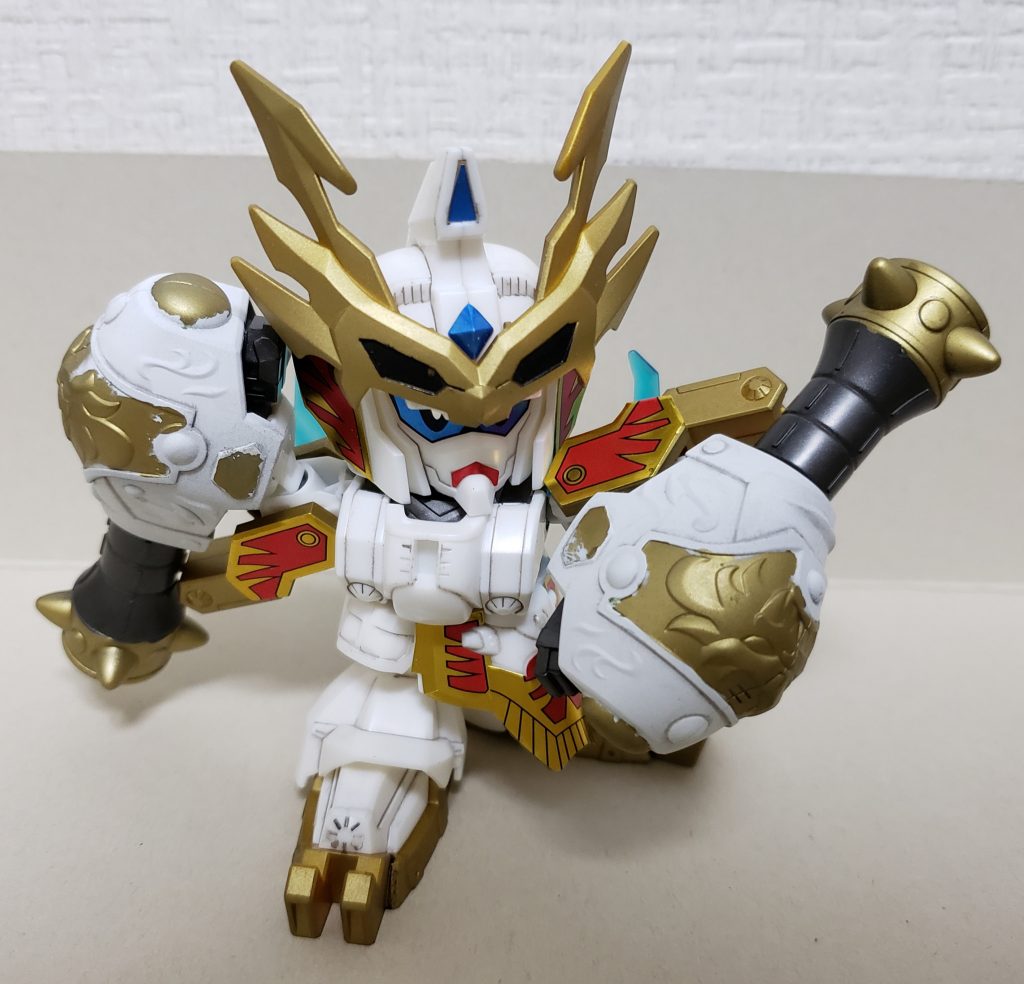 双虎旋棍は両手に持たせられます