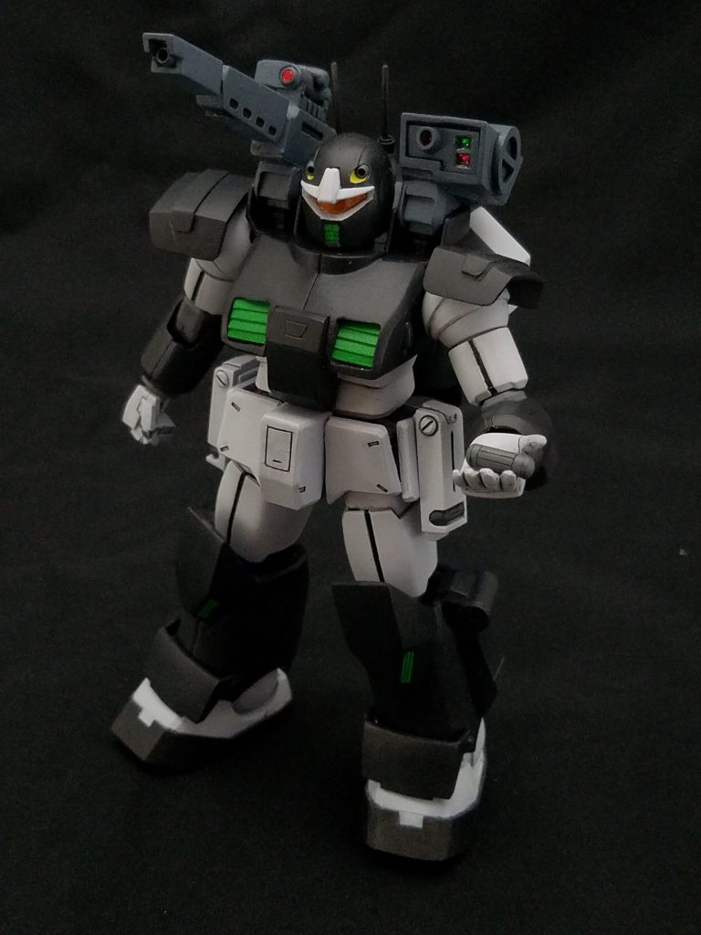 ファイアナッツ。
プラ丸棒と市販パーツのやっつけ工作です。