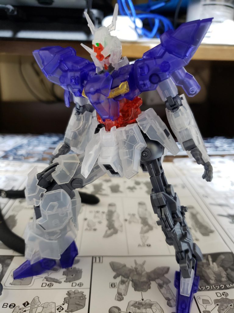 ムーンガンダム（限定クリアー）–2枚目/制作者：はんしん