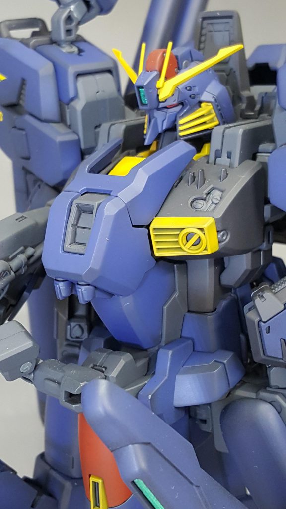 ALICEシステムの発動(暴走)ということで、目は赤く塗ってます( ・ω・)