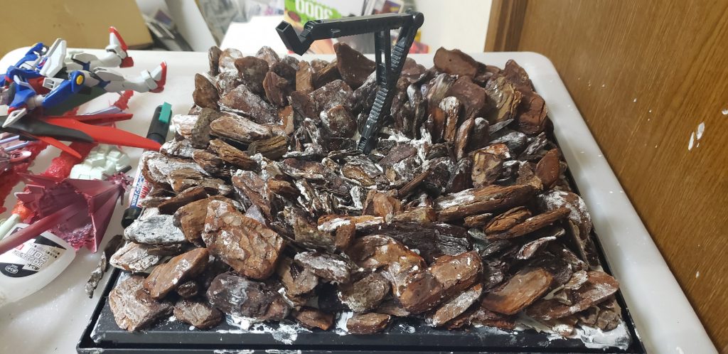 塗装前。これだけでも風情があるなぁと思ったり…