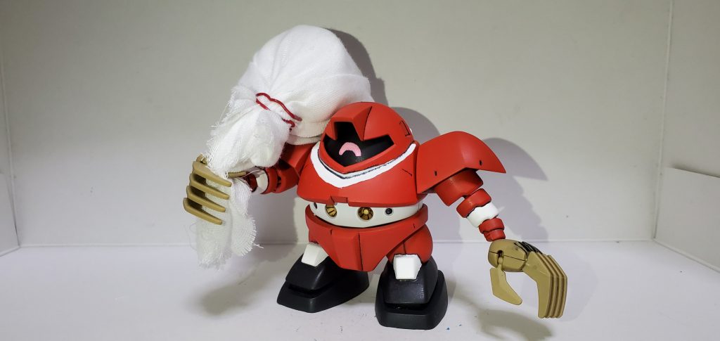 ゴッグ。サンタカラーです。