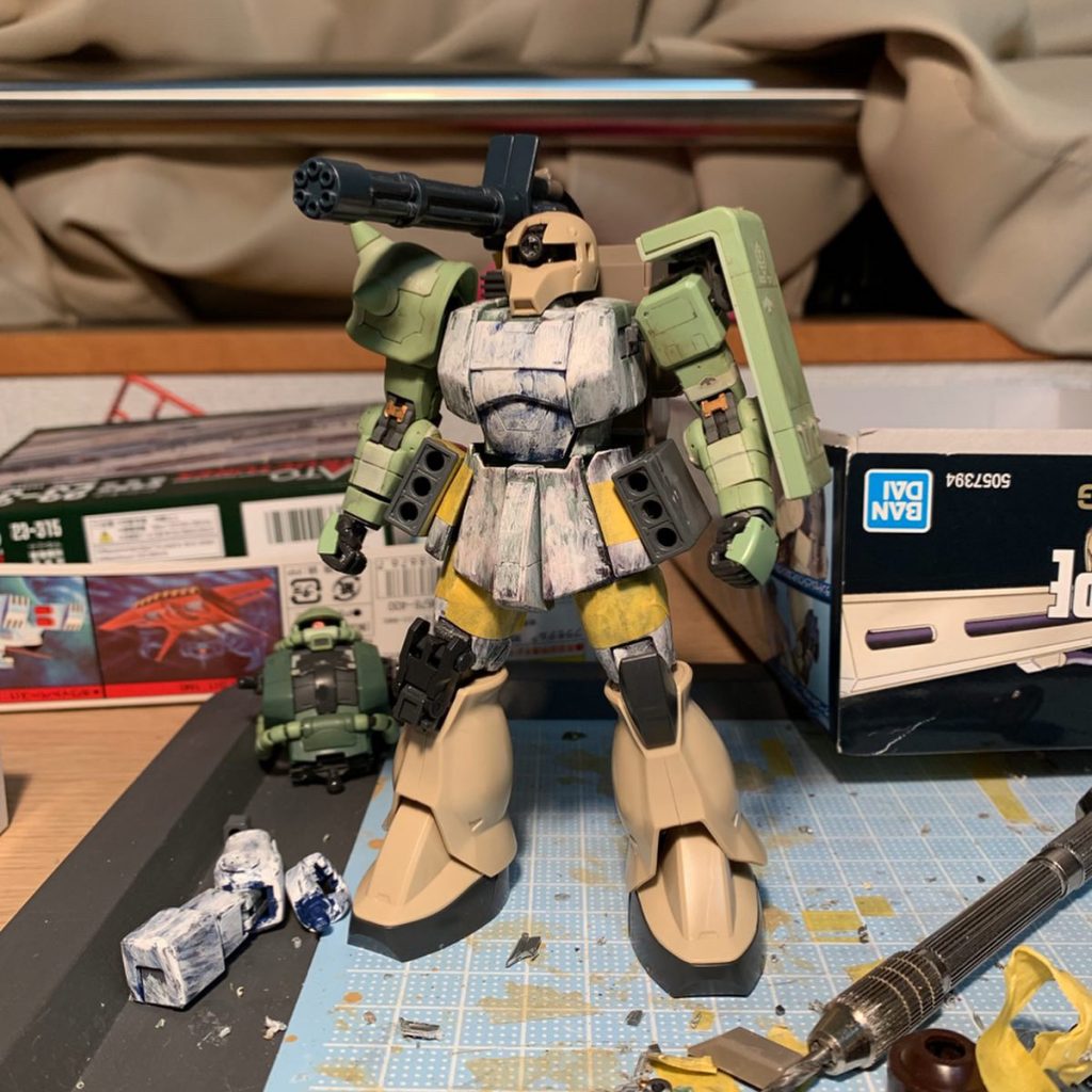 ジャンクパーツから仮組み。