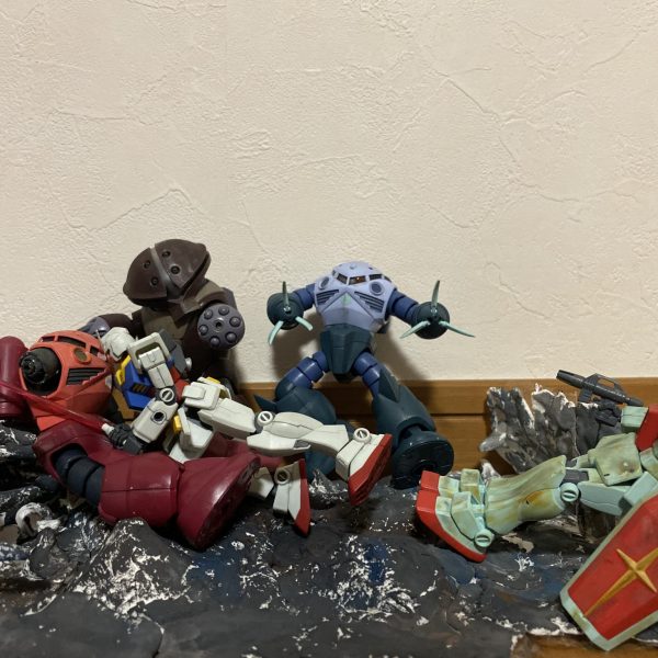 ジャブローに散る！