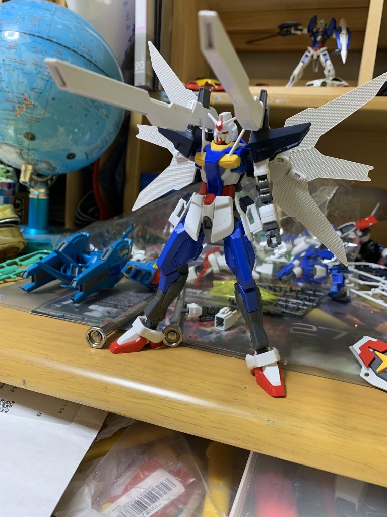 ベースはoガンダムとDXとスパロー
でミキシングしました