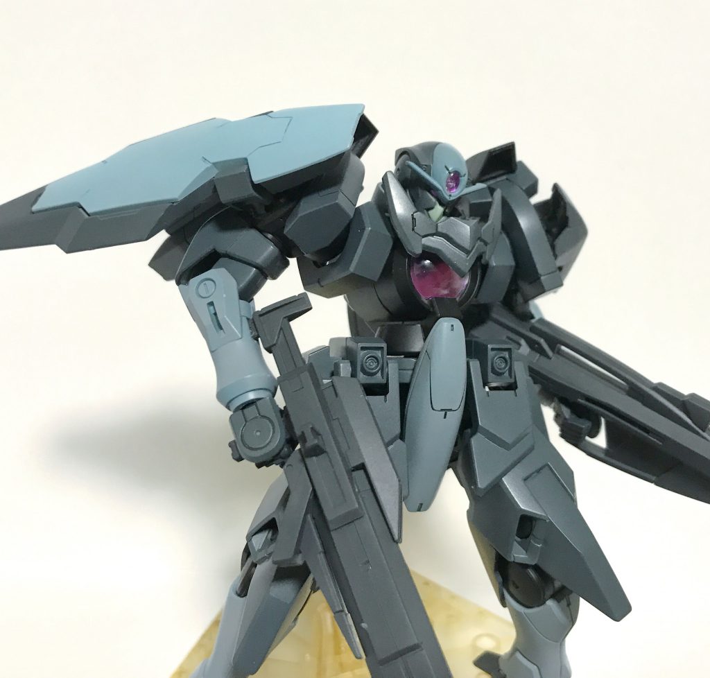 半ツヤ加減が難しいですが、肩のあたりなどはまあ満足です。