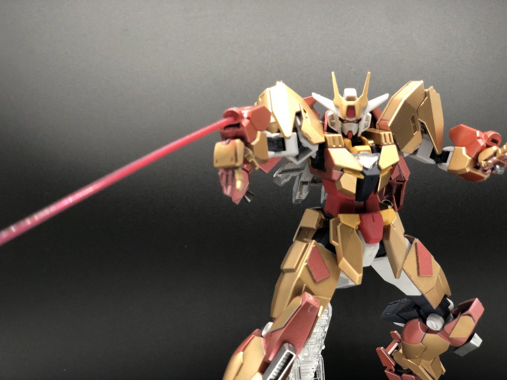 腕には200ペタワットレーザー風にサーベルを付けられるようにしました( ´ ꒳ ` )ノ